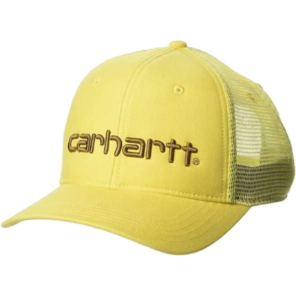 Carhartt Men’s Canvas Mesh-Back Logo Graphic Cap