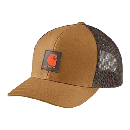 Carhartt Men’s Rugged Flex Twill Mesh-Back Logo Patch Cap