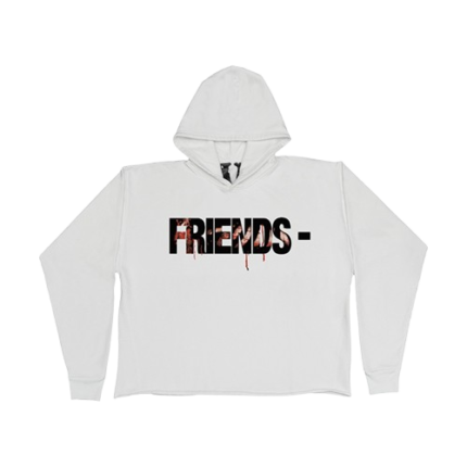 Keep Enemies Close White Hoodie