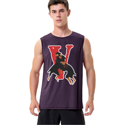 Nav X Vlone Dogs Sleeveless Shirt With Big V Letter