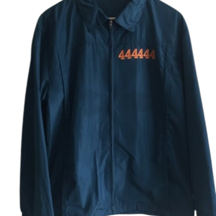 Vlone 444444 Denim Jacket – Blue