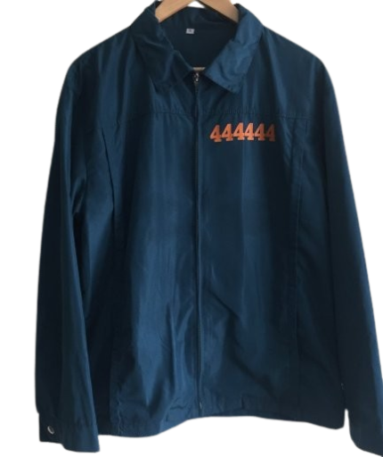 Vlone 444444 Denim Jacket – Blue