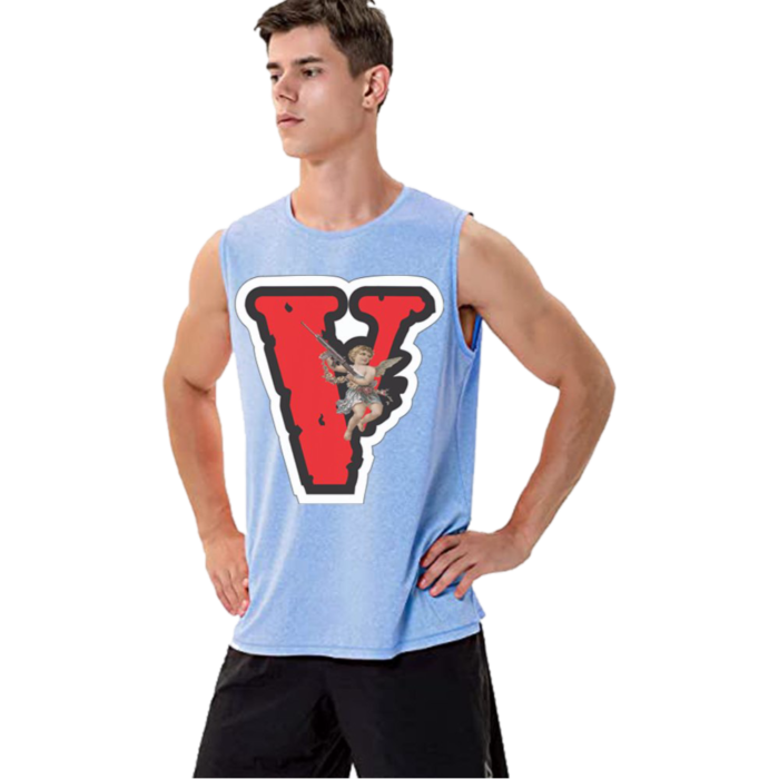 Vlone Angel Friends Sleeveless Shirt