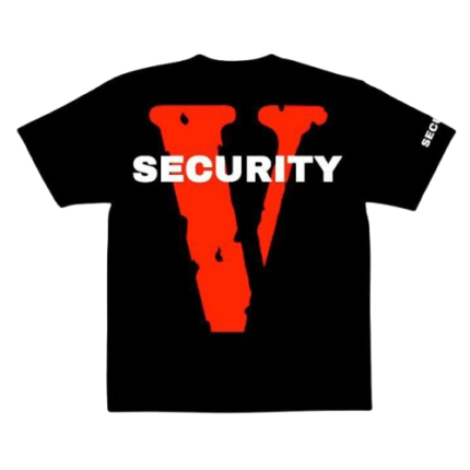 Vlone Security Black T-Shirt