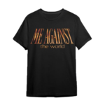 Vlone x ME AGAINST the world Black T-Shirt