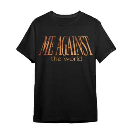 Vlone x ME AGAINST the world Black T-Shirt