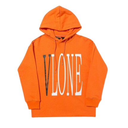 orange vlone hoodie