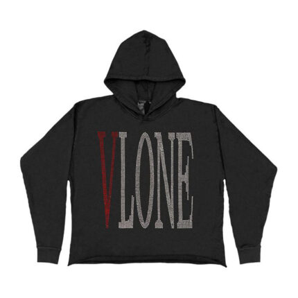 Vlone Rhinestone Hoodie