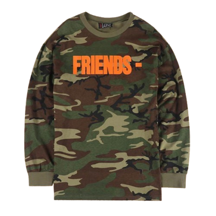 Vlone Friends Camouflage Sweatshirt