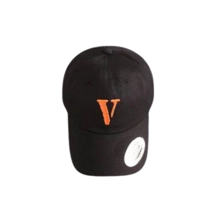 Vlone V Logo Hat – Black